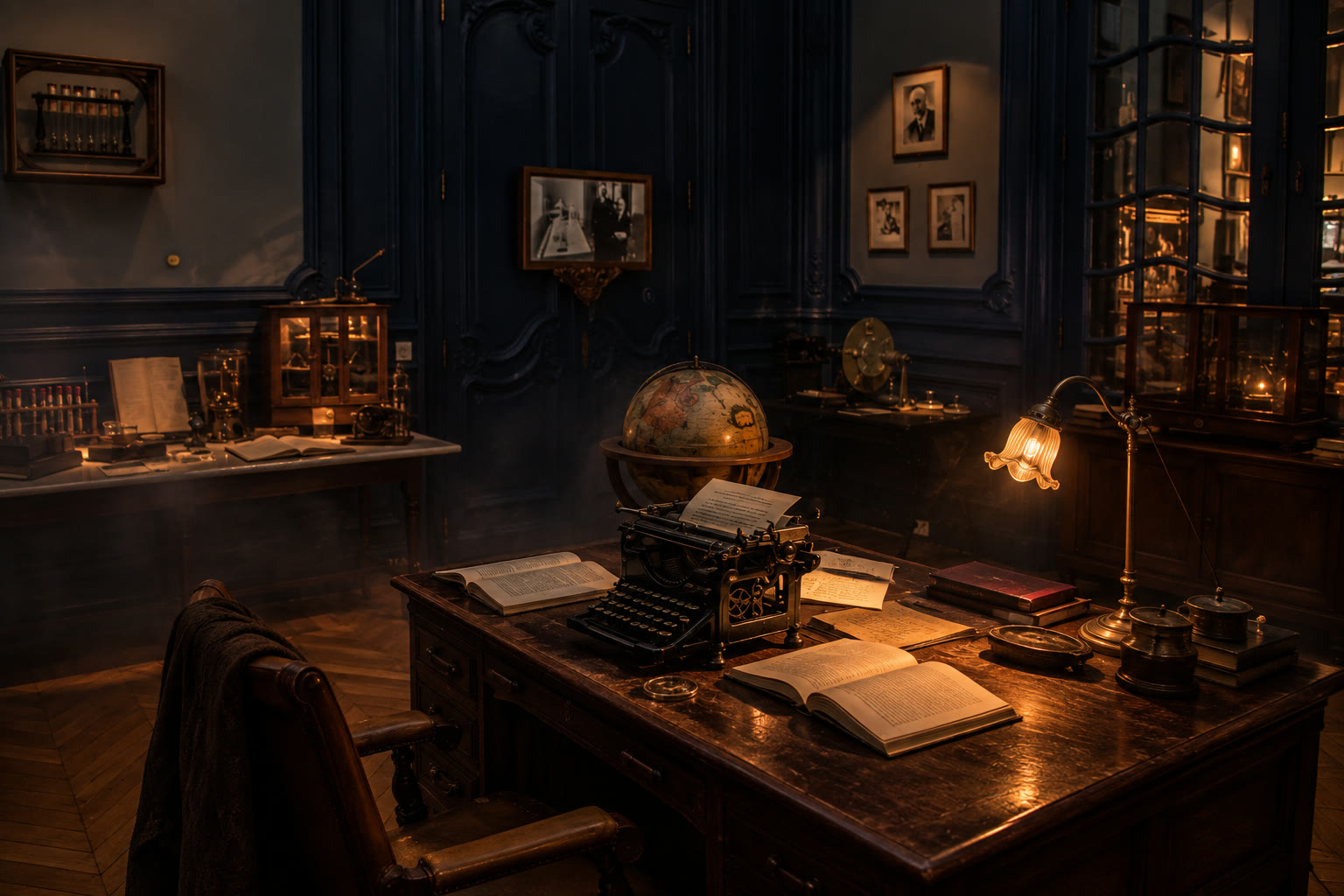 Le bureau de Calmette, en 1921
